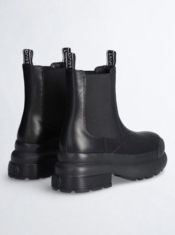 Liu Jo Leren chelseaboots zwart
