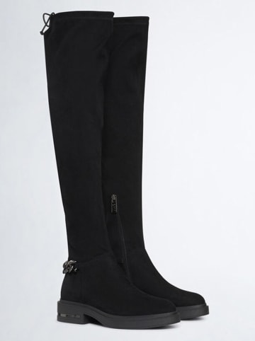 Liu Jo Overknee-Stiefel in Schwarz