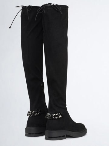Liu Jo Overknee-Stiefel in Schwarz