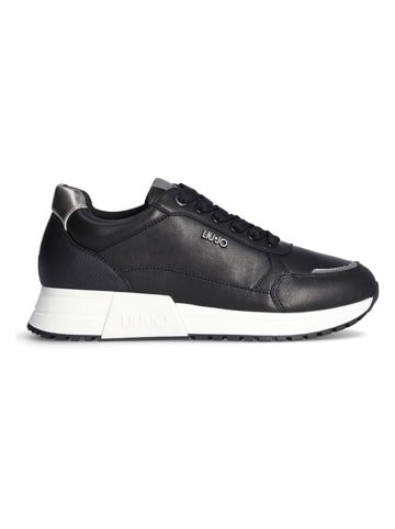 Liu Jo Leren sneakers zwart