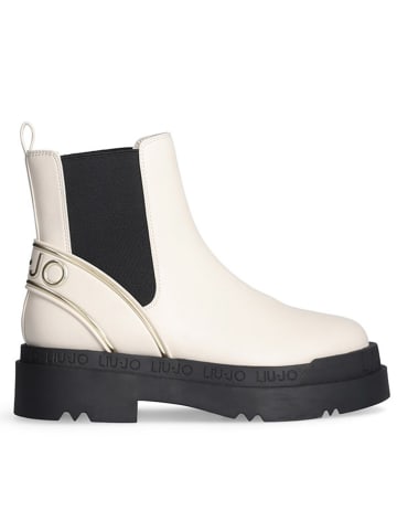 Liu Jo Chelsea-Boots in Creme
