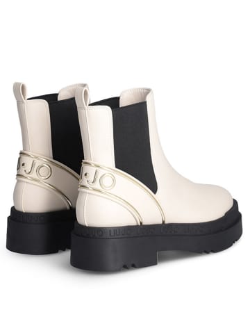 Liu Jo Chelsea-Boots in Creme