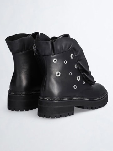 Liu Jo Leren boots zwart