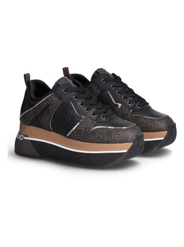 Liu Jo Leren sneakers zwart