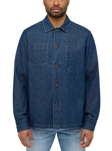 Mustang Jeans-Hemd in Dunkelblau
