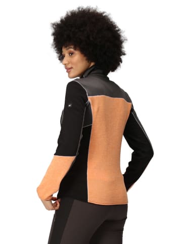 Regatta Fleece vest "Lindalla VI" zwart/oranje