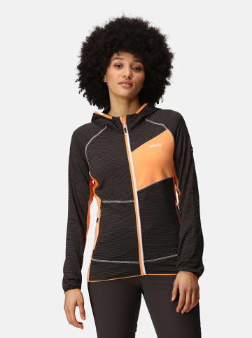 Regatta Fleecejacke "Attare II" in Schwarz/ Orange