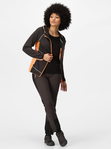 Regatta Fleecejacke "Attare II" in Schwarz/ Orange