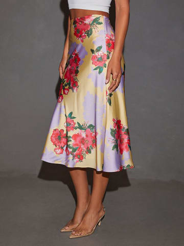 LA Angels Rok beige/lila