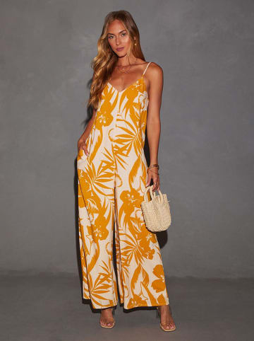LA Angels Jumpsuit oranje/wit