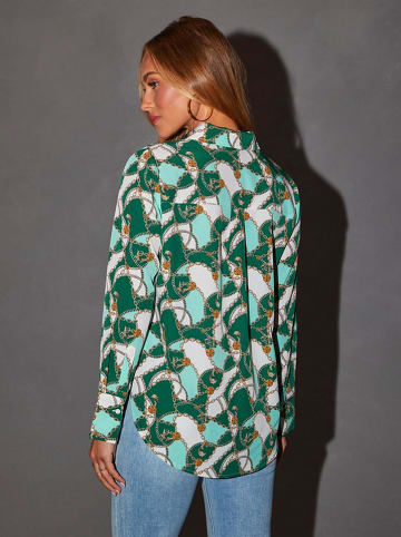 LA Angels Blouse groen/turquoise/wit