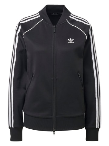 adidas Sweatjacke in Schwarz
