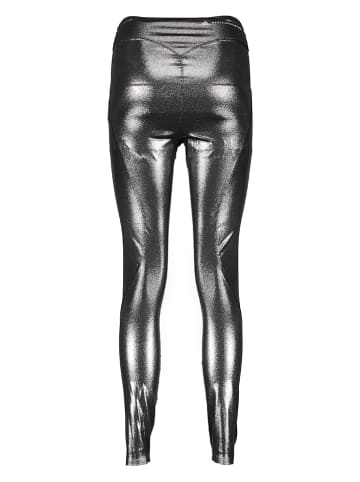 adidas Trainingsleggings "ASMC" in Schwarz/ Silber