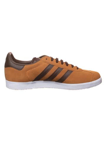 adidas Skórzane sneakersy "Gazelle" w kolorze jasnobrązowym