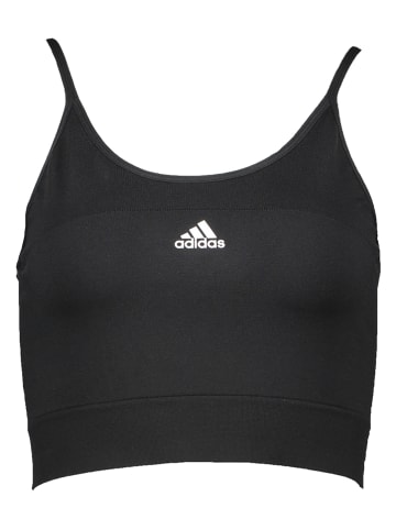 adidas Trainingstop "Aeroknit" in Schwarz