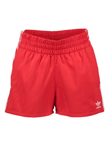adidas Shorts "3 Stripes" in Rot