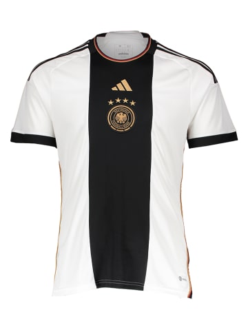 adidas Trainingsshirt "Germany" in Weiß/ Schwarz