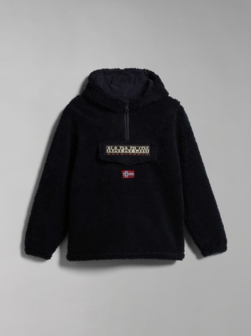 Napapijri Fleecepullover "Burgee" in Dunkelblau