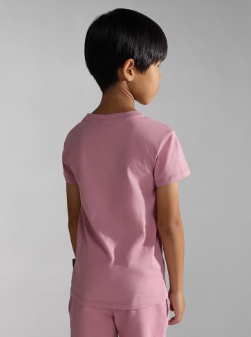 Napapijri Shirt "Box" in Rosa