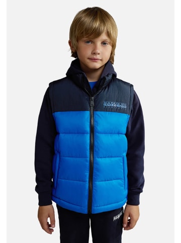 Napapijri Doorgestikte bodywarmer "Hornelen" blauw