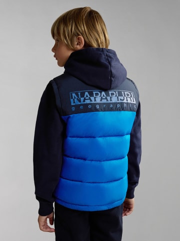 Napapijri Doorgestikte bodywarmer "Hornelen" blauw