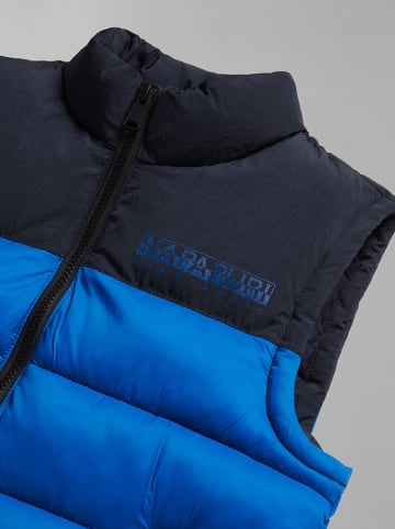 Napapijri Doorgestikte bodywarmer "Hornelen" blauw