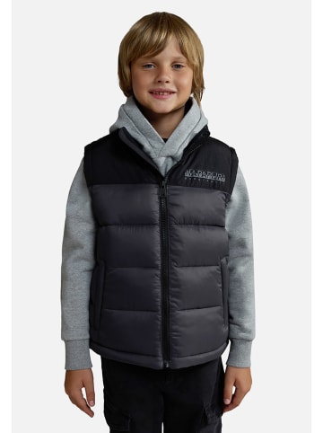 Napapijri Doorgestikte bodywarmer "Hornelen" antraciet