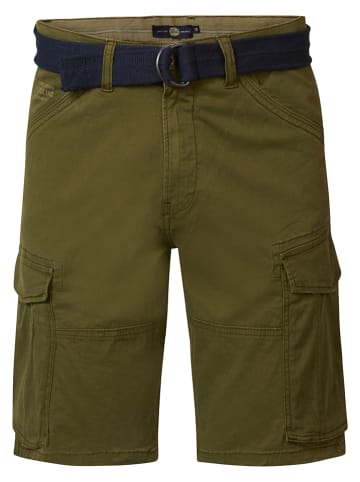 Petrol Industries Cargo Shorts in Grün