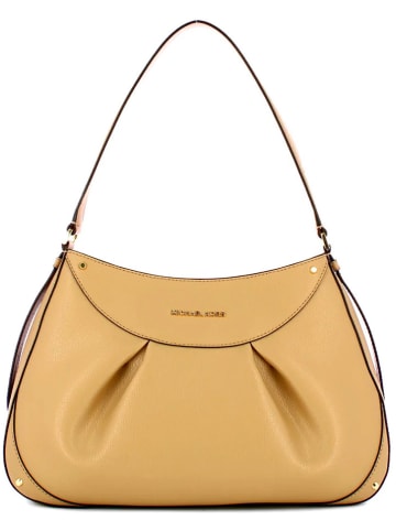 Michael Kors Leren schoudertas camel - (B)36 x (H)25 x (D)8,5 cm