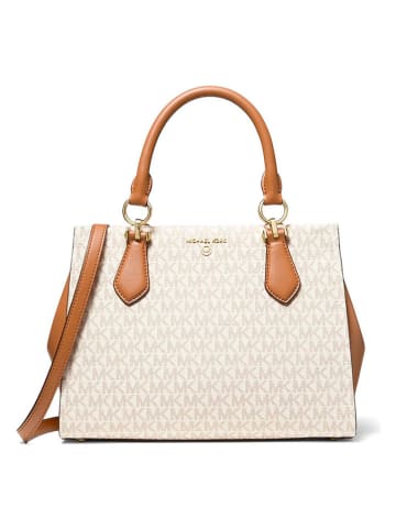 Michael Kors Henkeltasche in Creme/ Camel - (B)28 x (H)21 x (T)14 cm