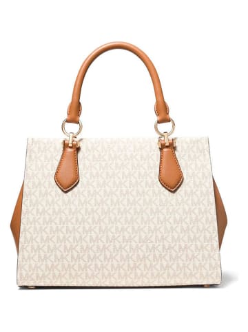 Michael Kors Henkeltasche in Creme/ Camel - (B)28 x (H)21 x (T)14 cm