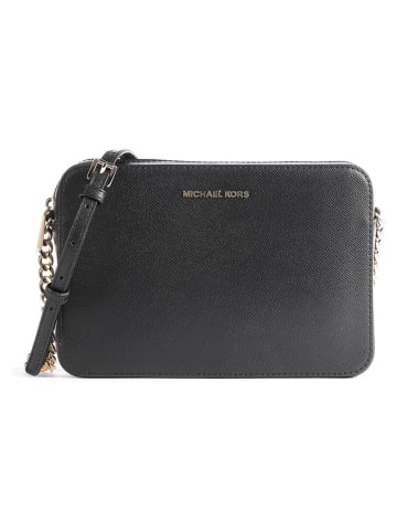 Michael Kors Skórzana torebka w kolorze czarnym - 24 x 16 x 5 cm