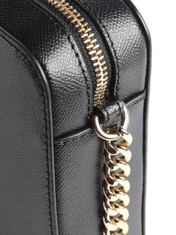 Michael Kors Skórzana torebka w kolorze czarnym - 24 x 16 x 5 cm
