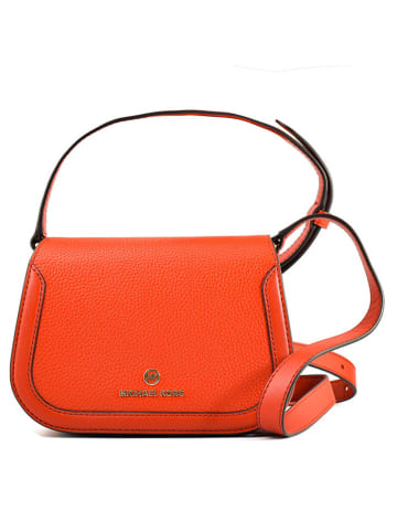 Michael Kors Leder-Umhängetasche in Orange - (B)20 x (H)15 x (T)8 cm