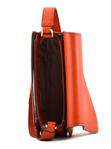 Michael Kors Leder-Umhängetasche in Orange - (B)20 x (H)15 x (T)8 cm