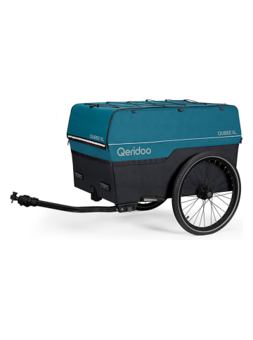 Qeridoo Lastenanhänger "Qubee XL Limited Edition" in Petrol