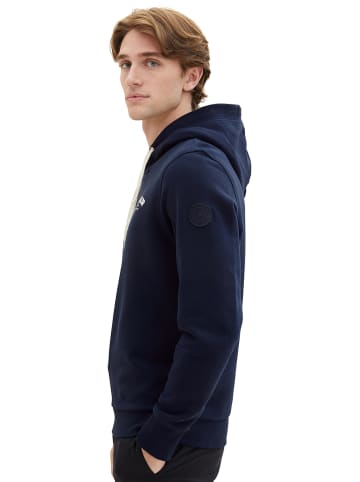 Tom Tailor Hoodie in Dunkelblau