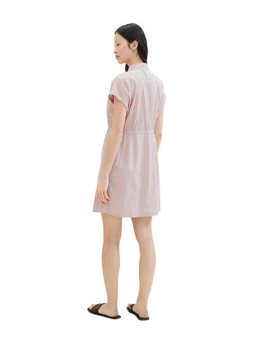Tom Tailor Jurk blauw/rood/wit