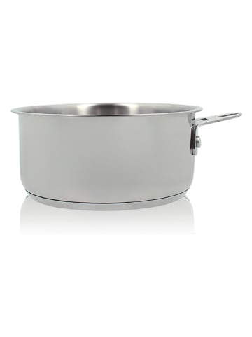 Ogo Living Rondel "Ector" w kolorze srebrnym - Ø 16 cm