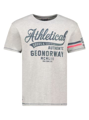 Geographical Norway Shirt "Jortlab" grijs