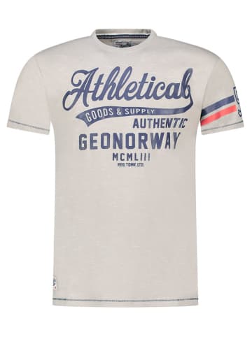 Geographical Norway Shirt "Jortlab" grijs
