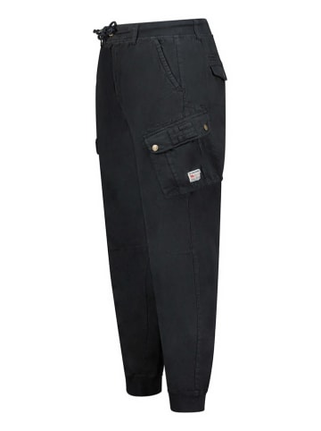 Geographical Norway Cargohose "Pakito" in Schwarz