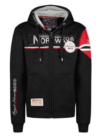 Geographical Norway Sweatjacke "Faponie" in Schwarz