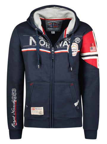 Geographical Norway Sweatjacke "Faponie" in Dunkelblau