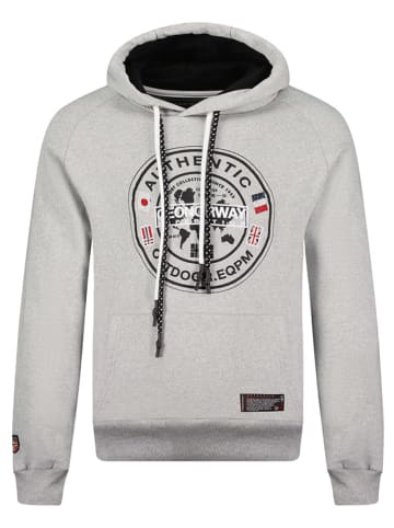 Geographical Norway Hoodie "Gregoire" in Grau