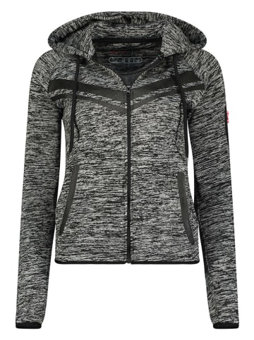 Geographical Norway Sweatjacke "Fluence" in Schwarz