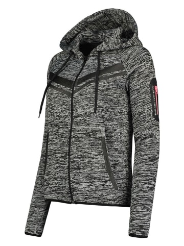 Geographical Norway Sweatjacke "Fluence" in Schwarz