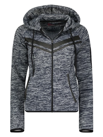 Geographical Norway Sweatvest "Fluence" donkerblauw