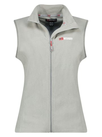 Geographical Norway Fleece bodywarmer "Vug" lichtgrijs