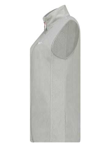 Geographical Norway Kamizelka polarowa "Vug" w kolorze szarym
